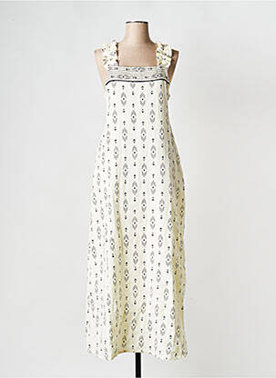 Rochie lungă bej B.YOUNG femeie