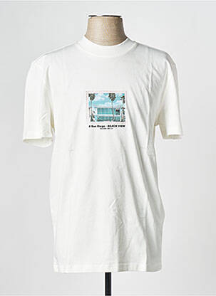 Tricou alb SELECTED bărbat