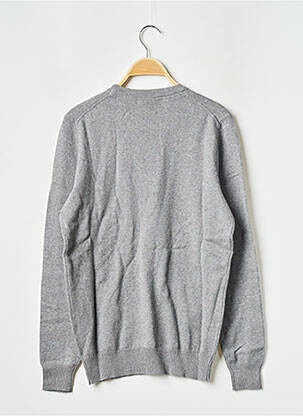 Pulover guler rotund gri LYLE & SCOTT bărbat
