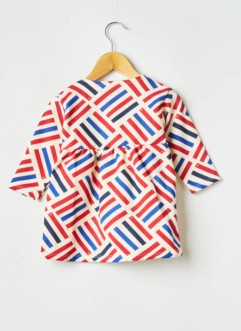 Rochie midi alb PETIT BATEAU fată