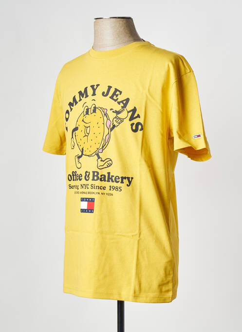 Tricou galben TOMMY HILFIGER bărbat