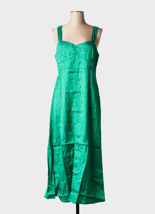 Rochie midi verde BIZANCE femeie
