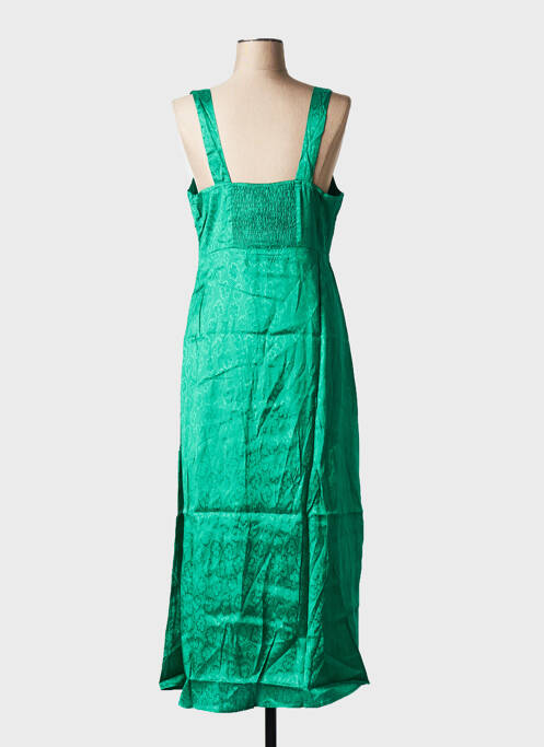 Rochie midi verde BIZANCE femeie