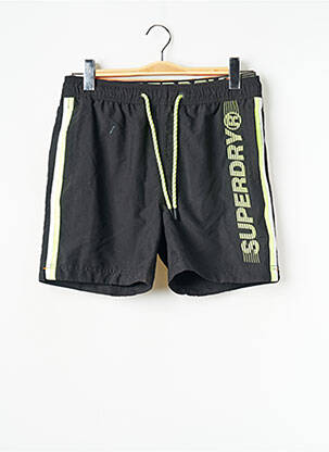 Șort de baie negru SUPERDRY bărbat