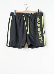 Șort de baie negru SUPERDRY bărbat