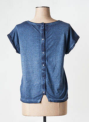 Tricou guler rotund albastru ROXY femeie