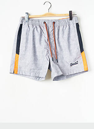 Șort de baie gri SUPERDRY bărbat
