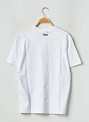 Tricou guler rotund alb FILA bărbat