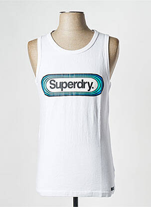 Maiou alb SUPERDRY bărbat