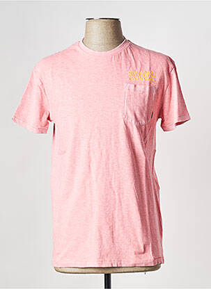 Tricou roz SUPERDRY bărbat