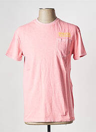 Tricou roz SUPERDRY bărbat
