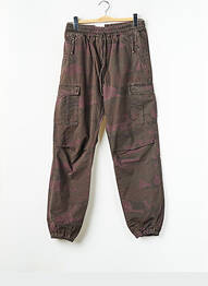 Pantalon cargo maro CARHARTT homme