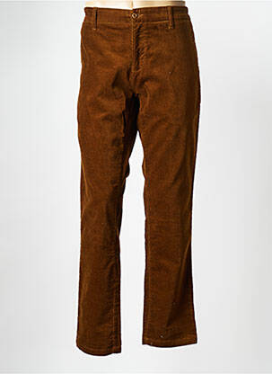 Pantalon drept maro CARHARTT bărbat