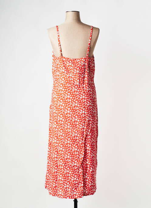 Rochie midi portocaliu BIZANCE femeie