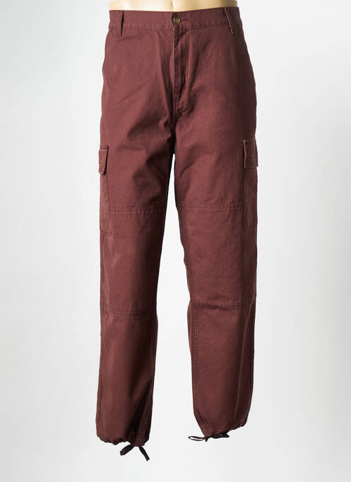 Pantalon drept maro CARHARTT bărbat