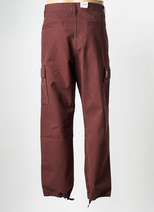 Pantalon drept maro CARHARTT bărbat