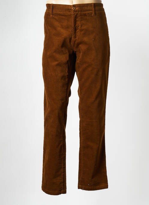 Pantalon drept maro CARHARTT bărbat
