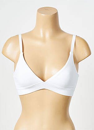 Sutien alb ORGANIC BASICS femeie
