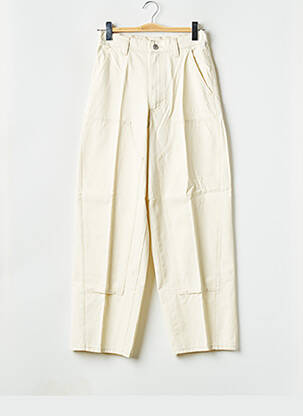 Pantalon drept bej OBEY femeie