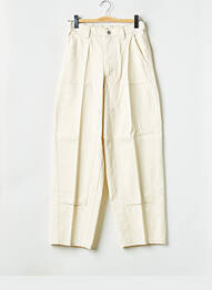 Pantalon drept bej OBEY femme