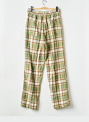 Pantalon drept verde OBEY femeie