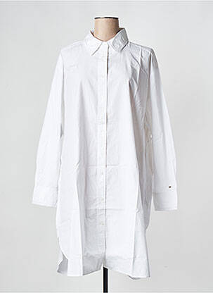 Rochie scurtă alb TOMMY HILFIGER femeie