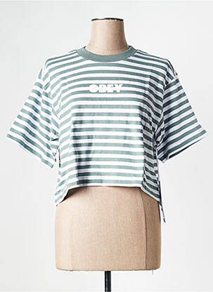 Tricou albastru OBEY femeie