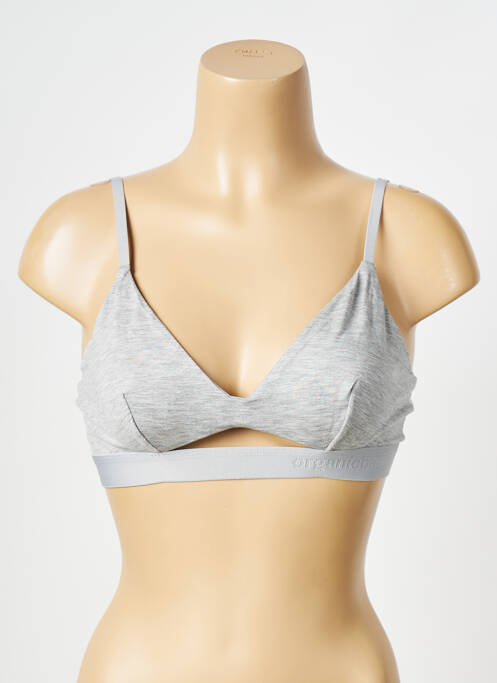 Sutien gri ORGANIC BASICS femeie