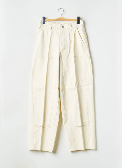 Pantalon drept bej OBEY femeie