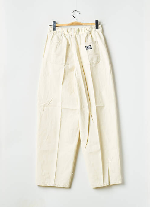 Pantalon drept bej OBEY femeie