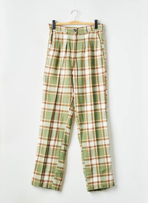 Pantalon drept verde OBEY femeie