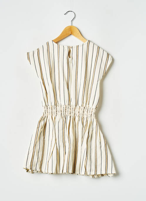 Rochie scurtă bej ARSENE ET LES PIPELETTES fată