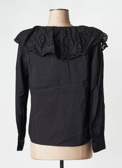 Top negru SEE U SOON femeie