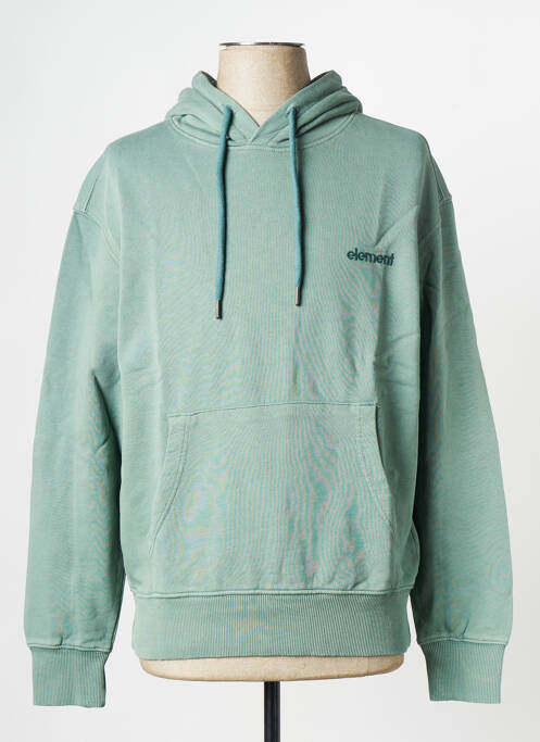 Hanorac cu glugă verde ELEMENT bărbat