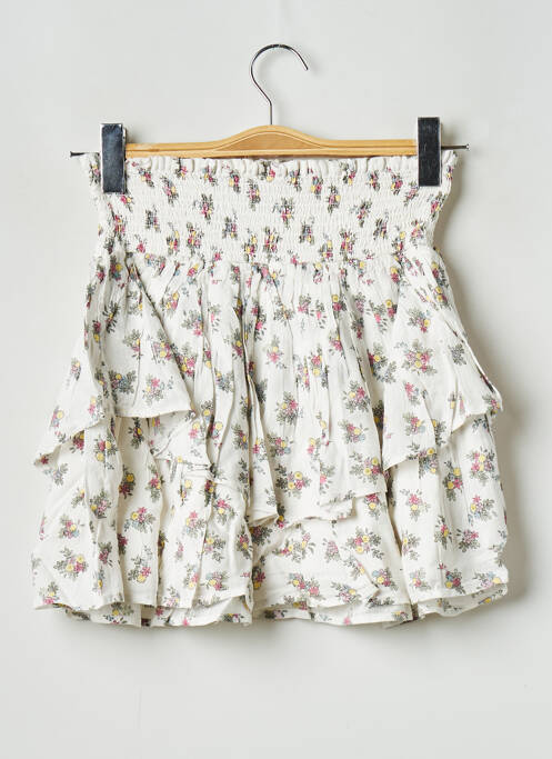 Fustă mini alb TAPE À L'OEIL fată