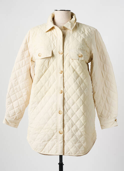 Palton scurt bej OBJECT femeie