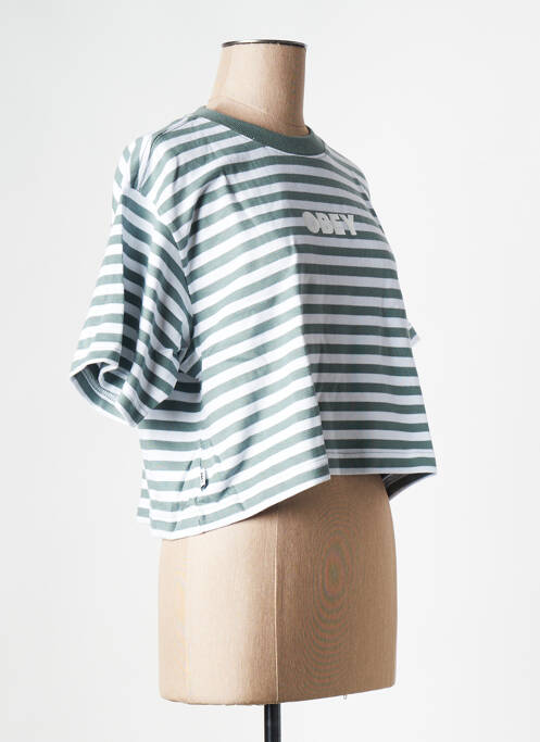 Tricou albastru OBEY femeie