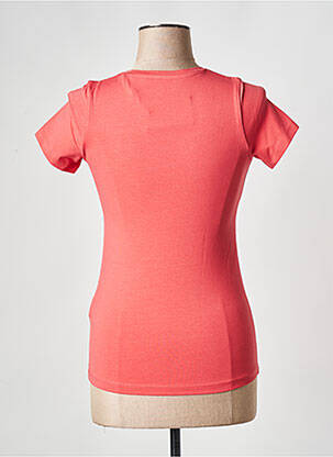 Tricou guler rotund roșu PEPE JEANS femeie