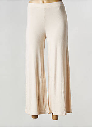 Pantalon larg bej OBEY femeie