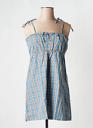 Rochie scurtă albastru OBEY femeie