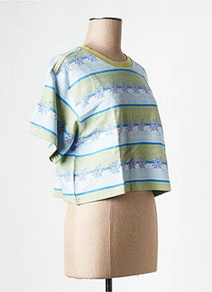 Tricou verde OBEY femeie