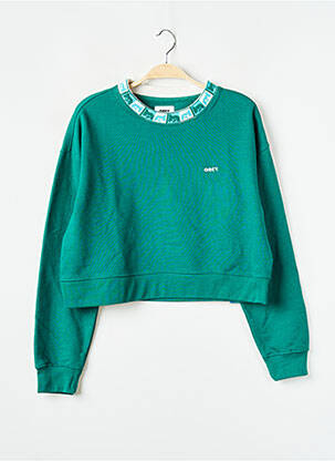 Hanorac verde OBEY femeie