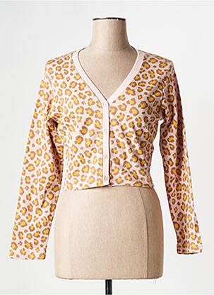 Vestă cu mâneci lungi roz OBEY femeie