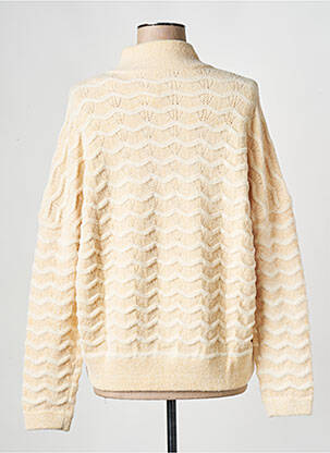 Pulover guler rotund galben I.CODE (By IKKS) femeie