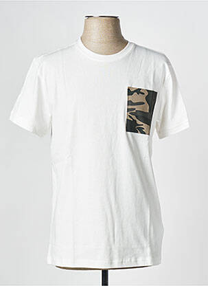 Tricou guler rotund alb PEPE JEANS bărbat
