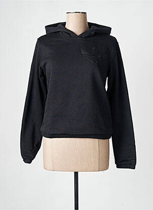 Hanorac negru ADIDAS femeie