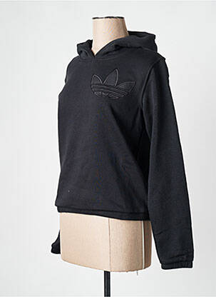 Hanorac negru ADIDAS femeie