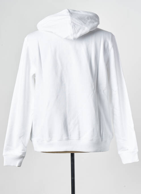 Hanorac cu glugă alb CALVIN KLEIN femeie