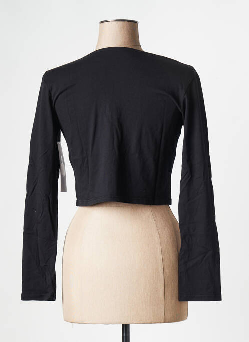 Top negru OBEY femeie