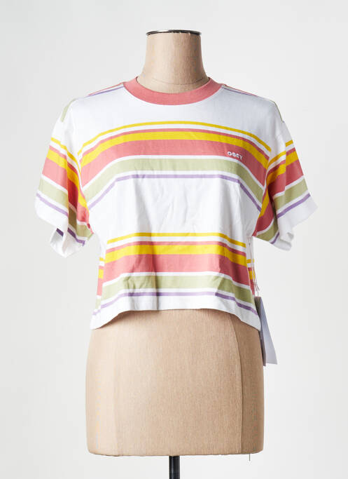 Tricou roz OBEY femeie